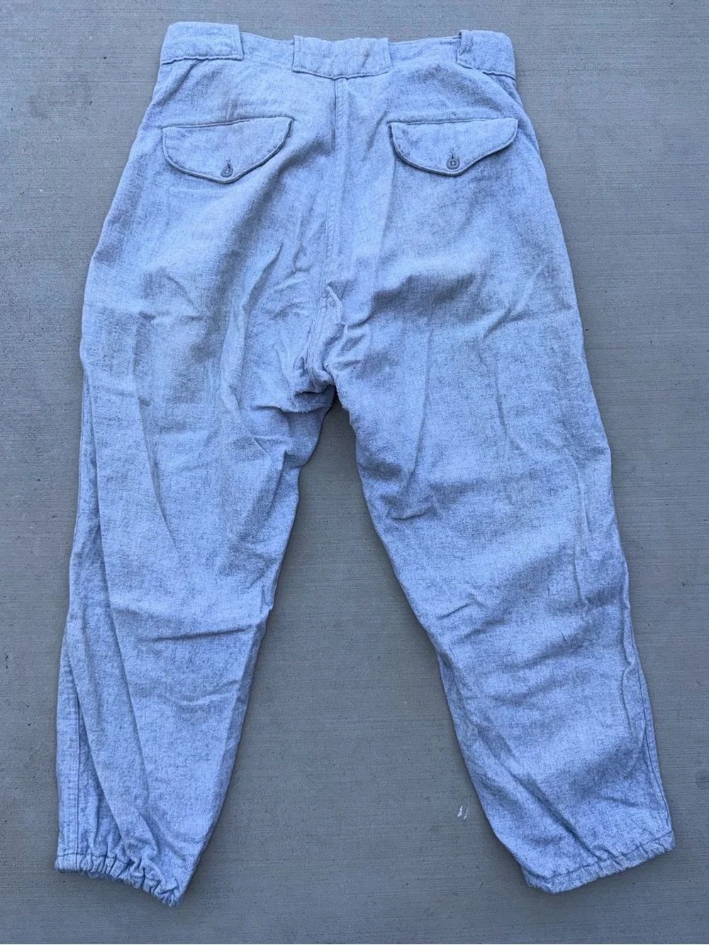 Vintage Wool Baseball Pants